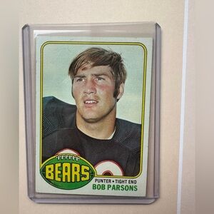 BOB PARSONS 1976 TOPPS #306 CHICAGO BEARS